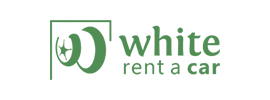 White Rent a Car